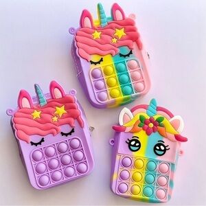 Fidget/Pop Purse (set of 3)